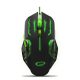 ESPERANZA EGM403G Apache Vezetékes Gamer Optikai Egér, Zöld
