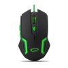 ESPERANZA EGM205G Fighter Vezetékes Gamer Optikai Egér, Zöld