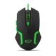 ESPERANZA EGM205G Fighter Vezetékes Gamer Optikai Egér, Zöld