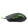 ESPERANZA EGM205G Fighter Vezetékes Gamer Optikai Egér, Zöld