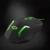 ESPERANZA EGM205G Fighter Vezetékes Gamer Optikai Egér, Zöld