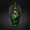 ESPERANZA EGM209G Claw Mx209 Gamer Vezetékes Optikai Egér 6D, Usb, Fekete-Zöld