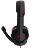 ESPERANZA EGH310R Raven Mikrofonos Sztereó Gamer Fejhallgató, Piros