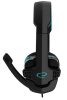 ESPERANZA EGH310B Raven Gamer Mikrofonos Fejhallgató, Sztereó, Fekete-Kék