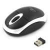 ESPERANZA TM116W Vulture 3D USB Vezeték Nélküli 2,4 GHz-es Optikai Egér, Fekete/Fehér