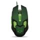 ESPERANZA EGM207G Cobra Mx207 Gamer Vezetékes Optikai Egér 6D, Usb, Fekete-Zöld