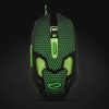 ESPERANZA EGM207G Cobra Mx207 Gamer Vezetékes Optikai Egér 6D, Usb, Fekete-Zöld
