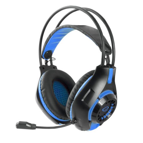 ESPERANZA EGH420B Deathstrike Mikrofonos Gamer Fejhallgató, Kék