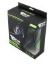 ESPERANZA EGH330B Crow Gamer Mikrofonos Fejhallgató, Sztereó, Fekete-Kék