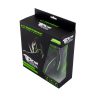 ESPERANZA EGH330G Crow Gamer Mikrofonos Fejhallgató, Sztereó, Fekete-Zöld