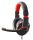 ESPERANZA EGH330R Crow Gamer Mikrofonos Fejhallgató, Sztereó, Fekete-Piros