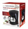 ESPERANZA EKC006 Robusta Filteres Kávéfozo, 0.6 Liter, Fekete