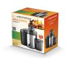 ESPERANZA EKJ002 Carrot Gyümölcscentrifuga, Fekete-Ezüst