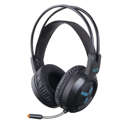 ESPERANZA EGH410 Asgard Gamer Mikrofonos Fejhallgató, Fekete