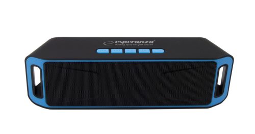 ESPERANZA EP126KB Folk Bluetooth Hangszóró Beépített FM Rádióval, Fekete/Kék