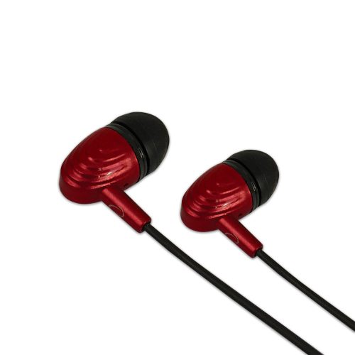 ESPERANZA EH193KR Mikrofonos Fülhallgató, Fekete/Piros