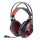ESPERANZA EGH420R Deathstrike Mikrofonos Gamer Fejhallgató, Piros