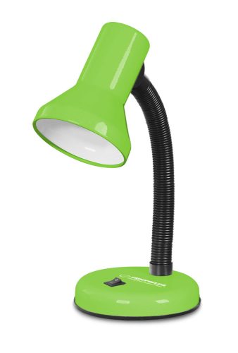 ESPERANZA ELD108G Alatair Asztali Lámpa, E27 Foglalat, Zöld