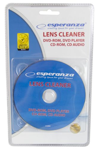 ESPERANZA ES123 CD/DVD Tisztító Lemez