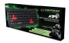 ESPERANZA EGK102RUA Apsis Vezetékes USB Gamer Billentyűzet Ukrán Kiosztással, Piros