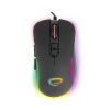 ESPERANZA EGM303 Hesperis Usb Type-C Vezetékes 7D Gamer Egér, Rgb Fekete