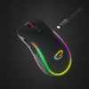 ESPERANZA EGM303 Hesperis Usb Type-C Vezetékes 7D Gamer Egér, Rgb Fekete