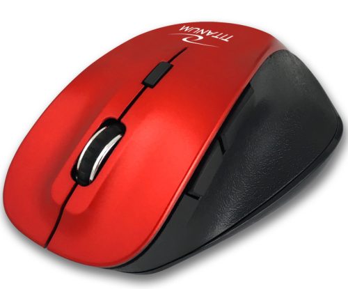 ESPERANZA TM122R Fornax 6D Vezeték Nélküli Bluetooth Optikai Egér, Piros