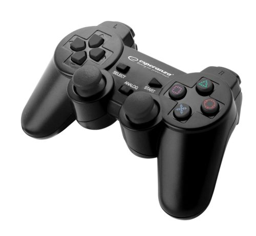 ESPERANZA EGG107K Trooper Játékvezérlő PC/PS3 Kompatibilis, Fekete