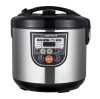 ESPERANZA EKG011 Mate Steam Multifunkciós Fozoedény, 860 W,Fekete-Ezüst