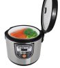 ESPERANZA EKG011 Mate Steam Multifunkciós Fozoedény, 860 W,Fekete-Ezüst