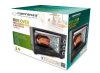 ESPERANZA EKO006 Napoli Légkeveréses Mini Sütő, 25 Liter, 1600 W, Fekete