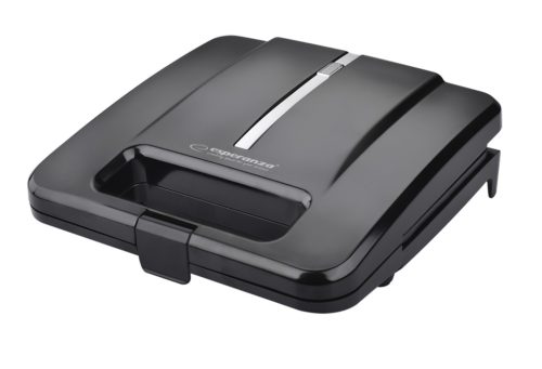 ESPERANZA EKT010 Parmigiano Szendvics Süto 1000 W, Fekete