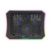 ESPERANZA EGC109 Galerne RGB Megvilágított Laptop Hűtőpad Mobiltelefon Tartóval
