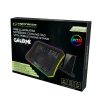 ESPERANZA EGC109 Galerne RGB Megvilágított Laptop Hűtőpad Mobiltelefon Tartóval