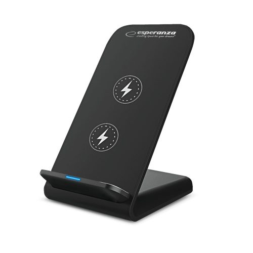 ESPERANZA EZC101 Photon Telefonállvány Beépített Indukciós Vezeték Nélküli Töltővel, 15W