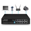 ESPERANZA ENS108 Matrix 8 PoE+2 UPLINK Port 10/100/1000 Ethernet Switch