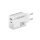 ESPERANZA EZC105W Hálózati Gyorstöltő 20W USB-C PD 20W / USB-A QC 3.0 18W, Fehér