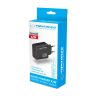 ESPERANZA EZC106K Hálózati Gyorstöltő 42W USB-C PD 30W / 2X USB-A 12W