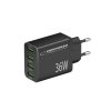 ESPERANZA EZC107K Hálózati Gyorstöltő 36W 4X USB-A QC 3.0 18W