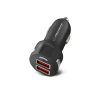 ESPERANZA EZC110K Autós Gyorstöltő 36W 2X USB-A 18W