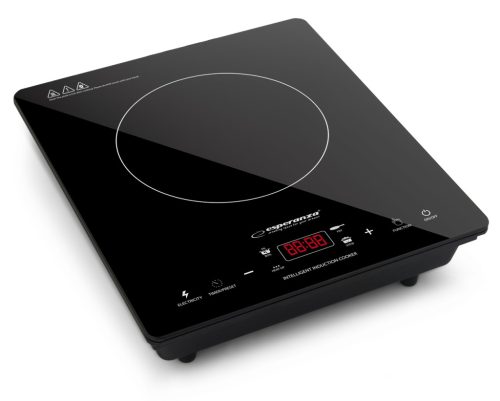 ESPERANZA EKH009 Vesuvius Indukciós Főzőlap, 2000 W, Fekete