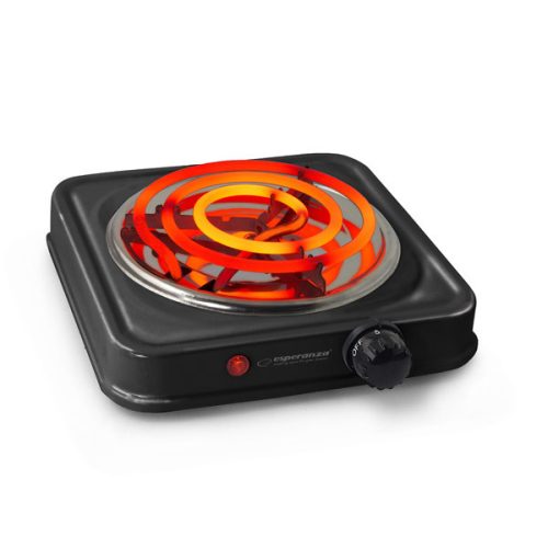 ESPERANZA EKH012K Etna Elektromos Fozolap, Fekete