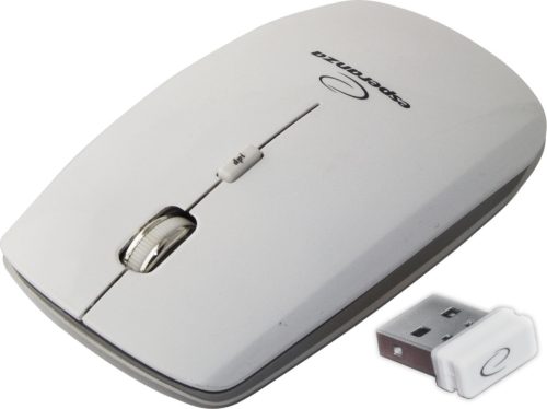ESPERANZA EM120W Saturn 2.4 GHz Vezeték Nélküli 4D Optikai Egér, Fehér