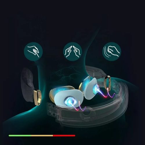 SKG 4098E Fehér Nyakmasszírozó TENS EMS Elektroterápia Nyakfájásra és Izomlazításra