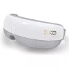 SKG E3-EN Fehér Okos Szemmasszírozó – Bluetooth Zene, Melegítő és Légnyomásos Masszázs
