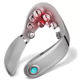   SKG G7 PRO Szürke Vezeték Nélküli Nyakmasszírozó Hőterápiával – Intelligens Izomlazító Készülék