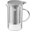 Buydeem CD2002 Prémium Teáskanna Szűrővel, Hőálló Üveg 800 ml