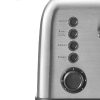 Buydeem DT620E 2 Szeletes Kenyérpirító (Ezüst)