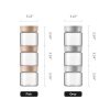 Buydeem CS1001 Fűszertartó Szett – 3×200 ml, Korall Színű