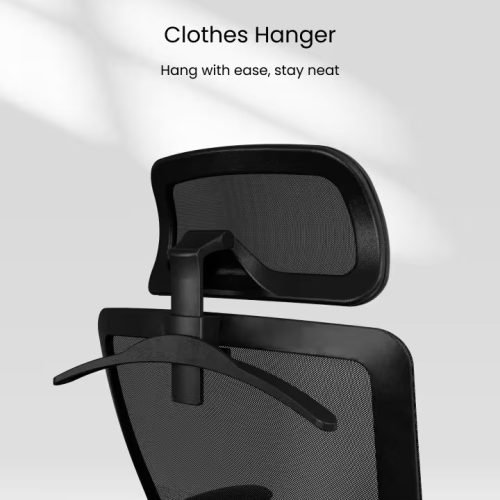 Ergonomikus irodai szék BS3, Kék– állítható háttámla és kartámasz, hosszú távú ülőmunkához